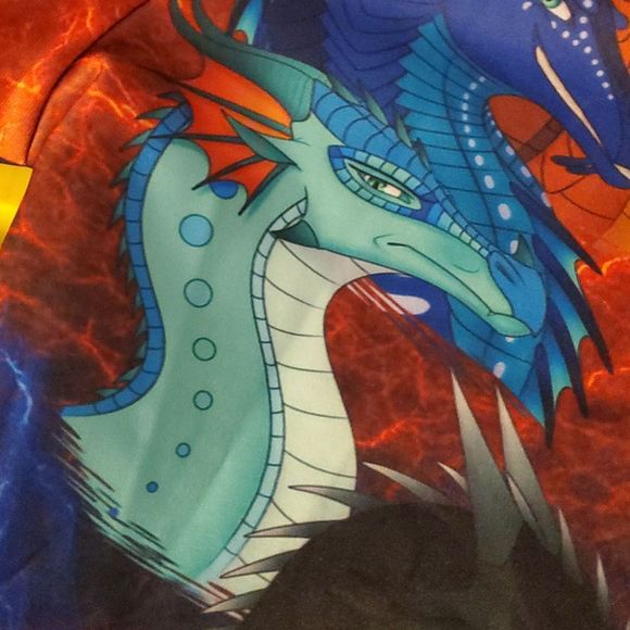 NWOT WINGS OF FIRE HOODIE - Picture 3 of 6